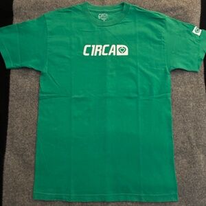 CIRCA Vintage Logo Kelly Green S/S Shirt C1RCA Footwear